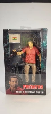 Figura holandesa de 7" NECA SDCC 2017 exclusiva depredador 30 aniversario Jungle Briefing Foto 1 de 4