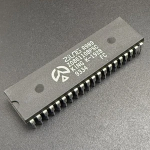 Zilog Z8 CPU Z0861108PSC 4K ROM MCU DIP40 12.5MHz Z8611  Microprocessor - Picture 1 of 3