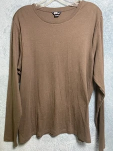 Eddie Bauer Langarmshirt Herren Braun Gr. XL Neu ohne Etikett - Bild 1 von 6