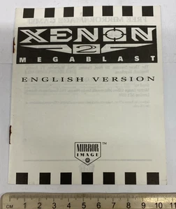XENON 2 - MEGABLAST booklet MIRROR IMAGE publisher 1991 - user manual - Picture 1 of 4