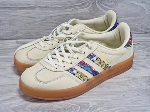 Adidas Gazelle Mujer Entrenadores Talla 5 Liberty Collab Diseño Floral Reino Unido Talla 5 En muy buena condición - Imagen 1 de 12