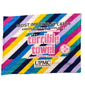 Pittsburgh Steelers Terrible Towel 2025 Crucial Catch Breast Cancer Awareness - Bild 1 von 6