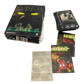 Lego Bionicle Quest for the Masks Trading Card Game First Ed Bohrok Awake READ
