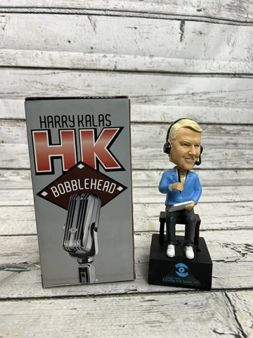 Lehigh Valley Ironpigs MiLB Phillies Harry Kalas SGA Talking Bobblehead Working Cover