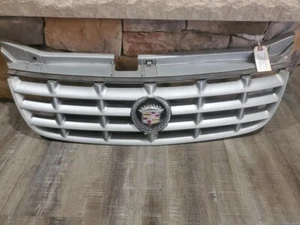 1997-1999 Cadillac Catera Front Grill w/Emblem, OEM GM PN#90493629, Silver - Picture 1 of 4