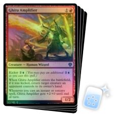 FOIL GHITU AMPLIFIER X4 Dominaria United DMU Magic MTG MINT CARD