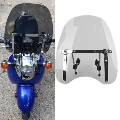 Parabrisas de moto 18"x16" para Yamaha XV 1100 125 250 535 750 Virago/XV 950 Foto 1 de 4