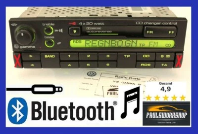 Original VW Gamma  IV 4 Bluetooth 5.0 + Aux-in Streaming Internet Radio Gamma - Bild 1 von 3
