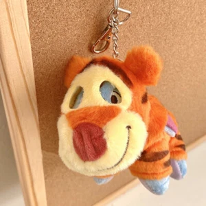 Disney winnie the pooh eeyore tiger plush charm keychain Toy 10cm - Picture 1 of 2