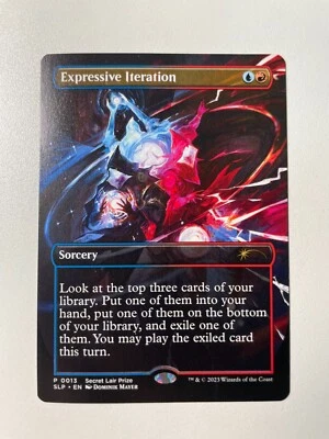 MTG SLP 0013 Expressive Iteration - Secret Lair Showdown NM EN - Image 1 of 2
