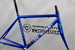 DEROSA Bike Frame Aluminum MILANINO 54cm Road Bike Mizuno Carbon Fork SOLD4PARTS - Picture 1 of 14