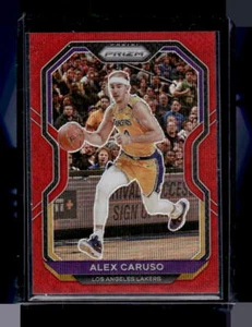 Panini Prizm #10 Alex Caruso Ruby Wave Prizms 2020-21 - Imagen 1 de 2
