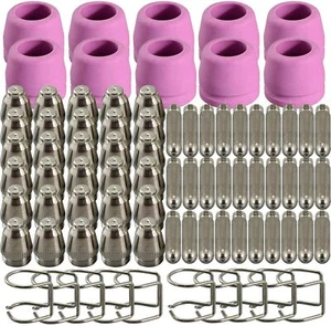 SG-55 AG-60 WSD-60 Cortador de plasma antorcha Consumibles KIT PUNTAS CUT50 60amp 80 piezas - Imagen 1 de 12