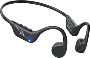 Bone Conduction Headphones, 10 Hr Open Ear Sport Headphones Waterproof w/ Mic I3 - Picture 1 of 5