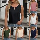 Womens Summer Tank Top Sleeveless Business Casual Outfits 2024 Basic Loose