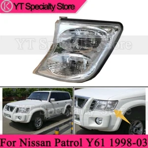 LH Corner Marker Parking Light Lamp Without Bulb For Nissan Patrol Y61 1998-2003 - Picture 1 of 7