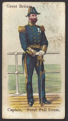 WILLS - SOLDIERS & SAILORS (GREY) - GREAT BRITAIN, CAPTAIN, NAVAL FULL DRESS - Image 1 of 2
