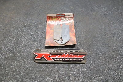 NOS - 2012 HONDA CBR250R PERFORMANCE PLUS BRAKE PADS H1071-O - Imagem 1 de 4