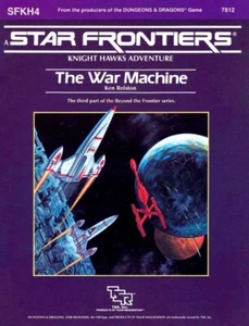 Star Frontiers: (SFKH4) The War Machine TSR HOBBIES Sci Fi RPG D&D - Imagen 1 de 1