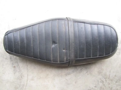 1970-71 Yamaha CS3 Street 200 оригинальное сиденье седло двойной оригинальный производитель крышка поддон винтажный - Изображение 1 из 4