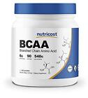 Nutricost BCAA Powder 2:1:1 (Unflavored) 90 Servings - High Quality Branched