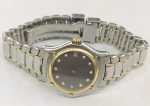 EBEL 1911 Women's Two Tone Stainless Steel & 18K Yellow Gold WRIST WATCH 188901 - Picture 1 of 9