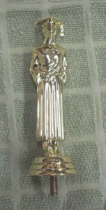 trophy parts lot of 10 pcs 5" tall male graduate topper PDU 567-G - Picture 1 of 1