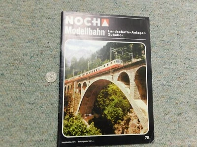 Noch 1978 Catalog Catalogue HO N Gauge + price list 76 pages - Image 1 of 3