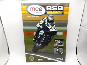 2009 CROFT PROGRAMME 13/9/09 - BSB BRITISH SUPERBIKE CHAMPIONSHIP - Picture 1 of 1