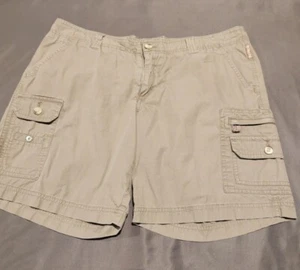 Women's Columbia Hiking/Fishing Shorts Size 10 Brown - Picture 1 of 8