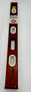 Starrett Exact Mahogany Aluminum Bubble Level 24 Inch MP24 36004 NIB USA - Picture 1 of 5