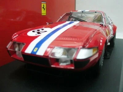 Kyosho 1:18 Ferrari 365 GTB/4 Daytona S3 Competizione #64 24hrs Daytona 1977-WSC - Image 1 of 3
