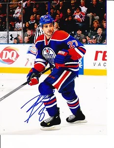 EDMONTON OILERS BOYD GORDON SIGNED 8X10 - Imagen 1 de 1