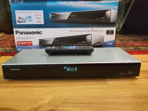 NEUWERTIG: 4K Panasonic DMR-BCT765EG Blu-ray & HDD Recorder, Kabel-TV, 500 GB - Bild 1 von 18