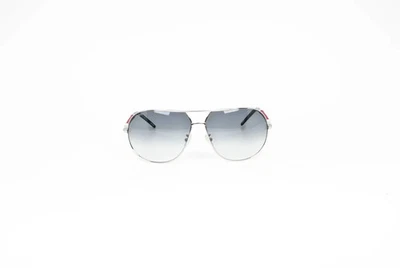 Invicta IEW004-04 Sunglasses Unisex Silver Aviator Gray Gradient Made in Italy - Image 1 of 4