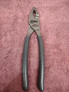 New Snap on Tools 49ACF DT Titanium Gray Soft Grip Combination Slip Joint Pliers - Foto 1 di 5