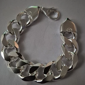 Kubanisches Miami Gliederarmband Größe 8,75" Länge & 20 mm Breite 124 g Vight - Bild 1 von 8