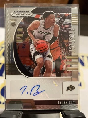 2020-21 Panini Prizm Draft Picks - Prospect Autographs Tyler Bey #PA-TB (AU, RC) - Image 1 of 2