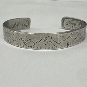 Jes MaHarry Sterling Silber 925 Berg Armreif Armband (25,8 g) - Bild 1 von 5