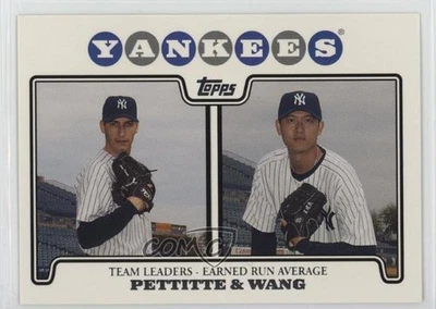 2008 Limited Edition Team New York Yankees Set Andy Pettitte Chien-Ming Wang #10 - Image 1 of 2