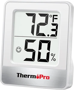 TP49 Digital Hygrometer Indoor Thermometer Humidity Meter Room Thermometer with  - Picture 1 of 12