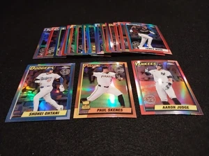 2025 Topps Chrome Baseball Complete 1990 35th Anniversary Insert Set 20/20 Judge - Bild 1 von 1