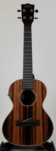 Kala SATIN-STRIPED EBONY TENOR W/EQ - Picture 1 of 10