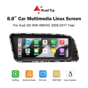 8.9" per Audi Q5 MMI 3G 2009-2017 Autoradio Android Carplay Mulitmedia NAVI - Foto 1 di 14