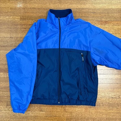 Vintage Patagonia Men's XXL Blue Navy  Windbreaker Jacket Hong Kong 90s - Image 1 of 4