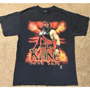 Vintage WWF Kane KISS MY ASH T-Shirt 1998 Pure Evil Size Medium M Fair Price - Bild 1 von 11