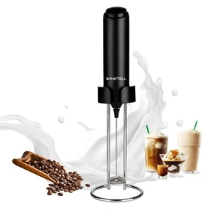 Rechargeable Electric Milk Frother Handheld, Coffee Frother with USB C Chargi... - Picture 1 of 7