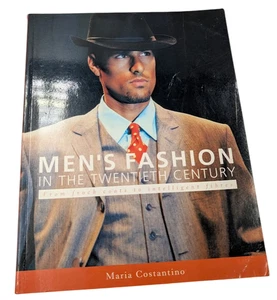 Moda Hombre en el Siglo XX Maria Costantino PB 1997 Estilo Historia - Imagen 1 de 8