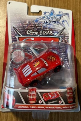 Disney Pixar Cars Stunt Racers Lightning MCQueen RARE Brand New Sealed Pull Back - Image 1 of 2