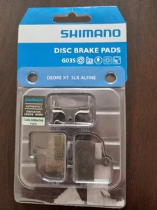 Original Shimano Bremsbeläge G03S Resin Für Deore XT, SLX, Alfine - Bild 1 von 2